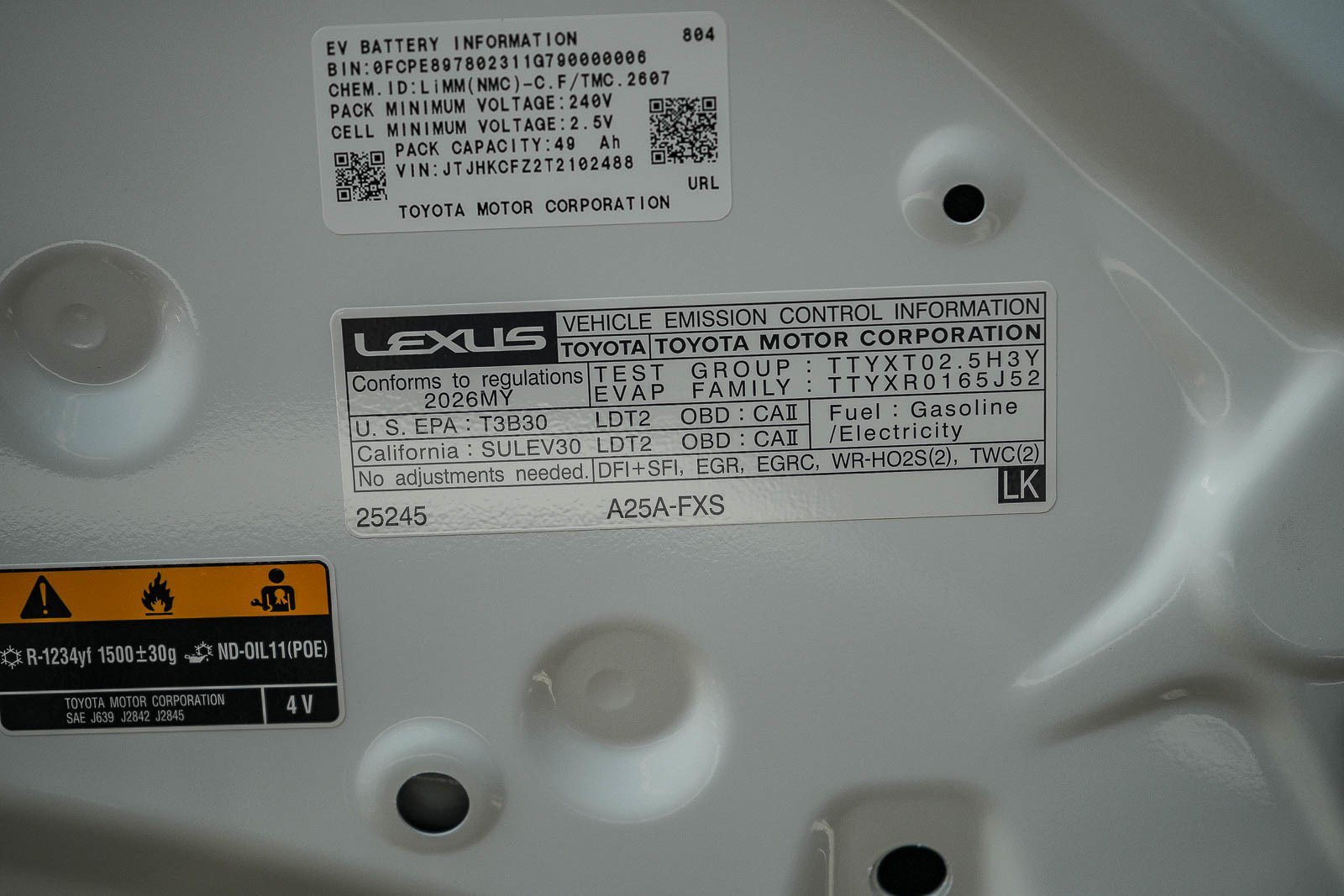 New 2026 Lexus NX 450h+ AWD w/ Accessory Package (2T) image 26