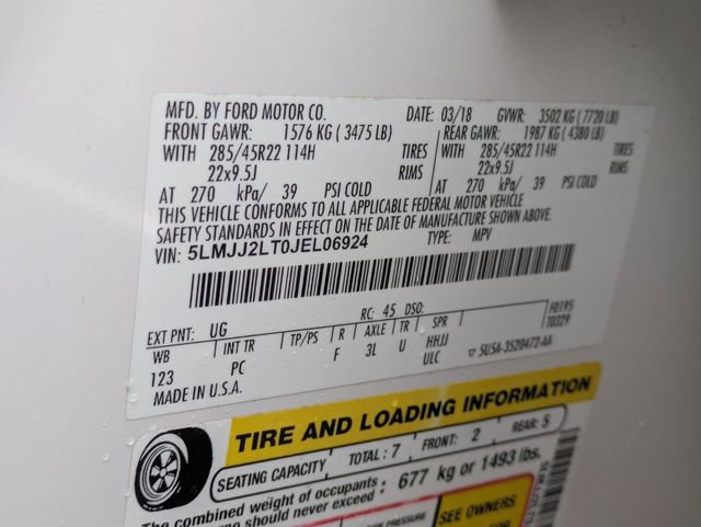 Used 2018 Lincoln Navigator Reserve w/ Technology Package image 33