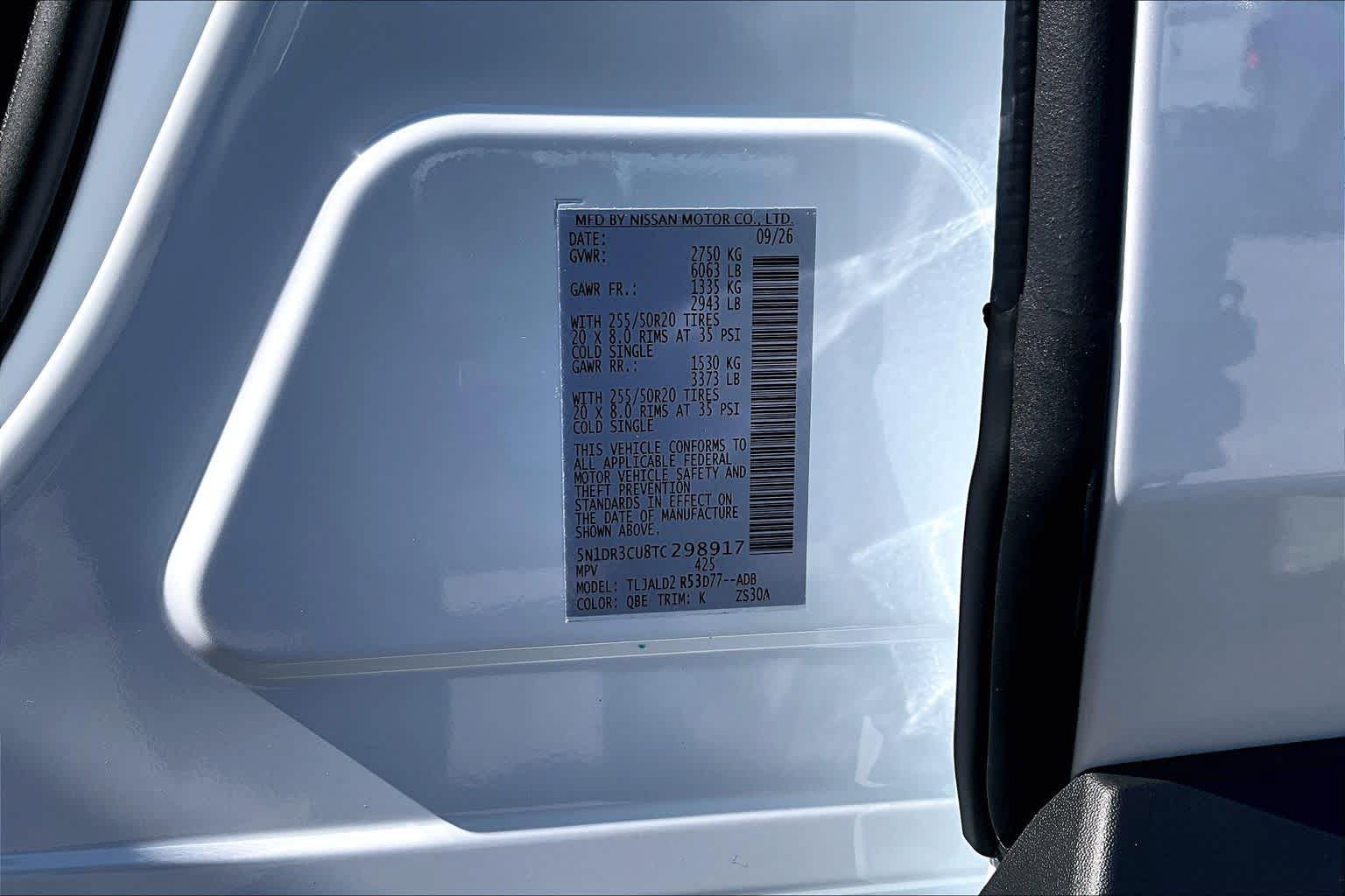 New 2026 Nissan Pathfinder SL FWD image 18