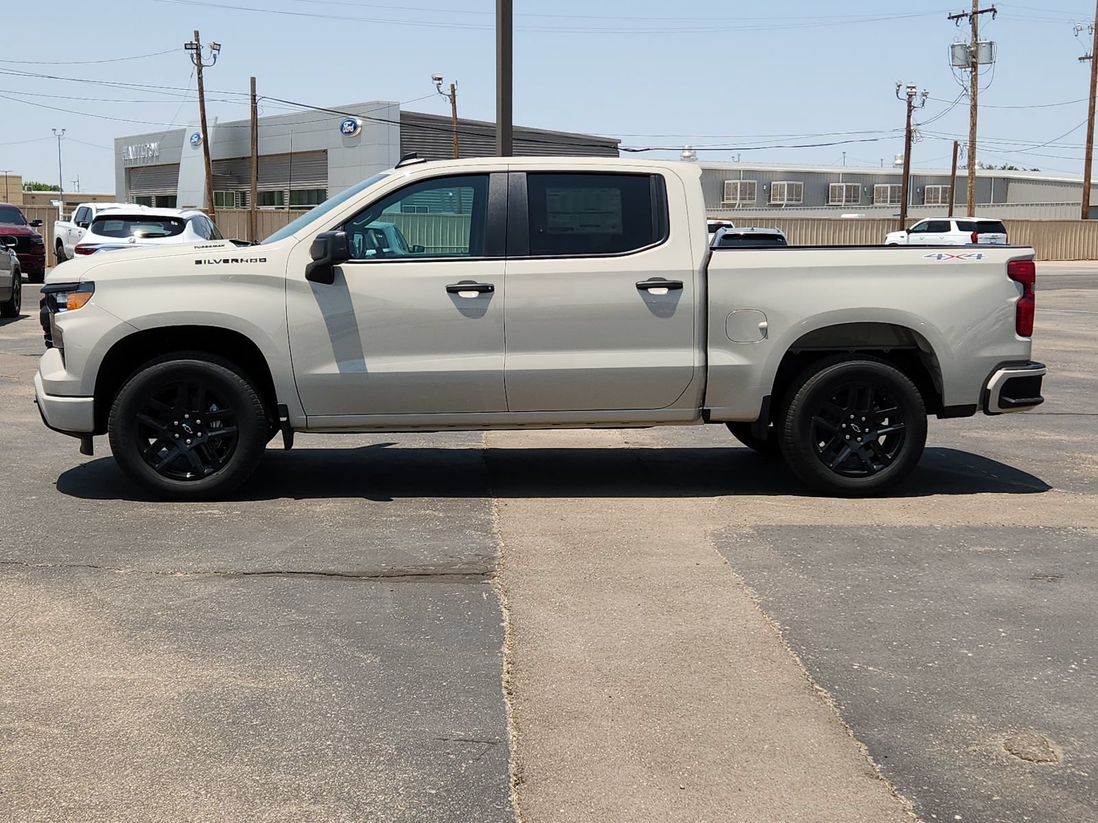 New 2026 Chevrolet Silverado 1500 Custom w/ LPO, Dark Essentials Package AWD/4WD image 2