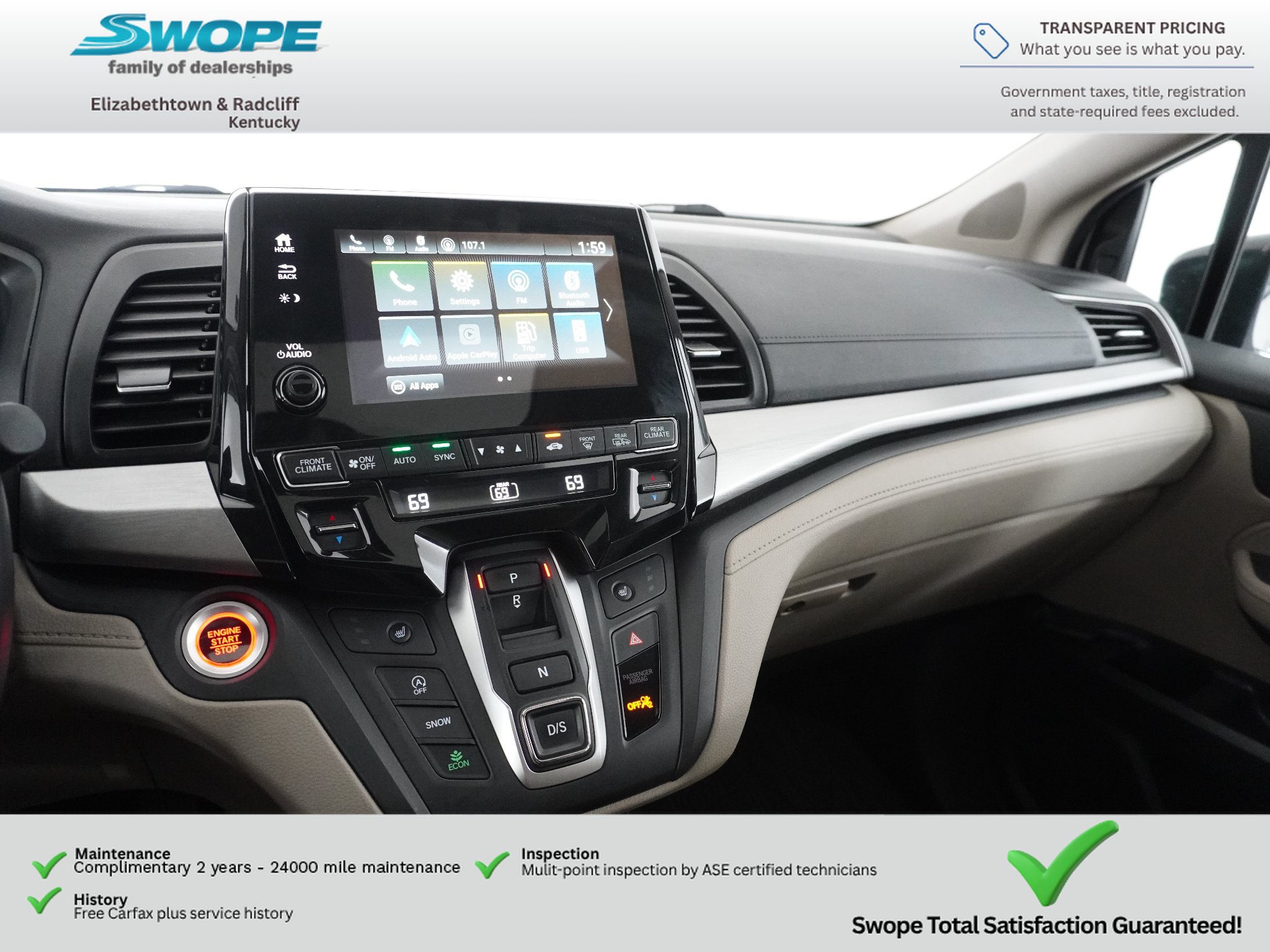 Used 2024 Honda Odyssey EX-L image 23