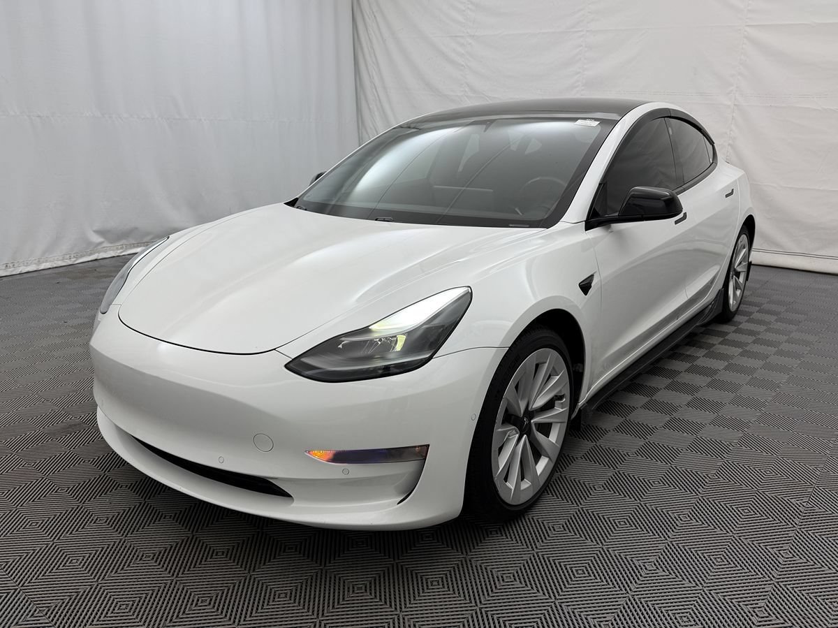 Used 2021 Tesla Model 3 Long Range AWD/4WD image 2