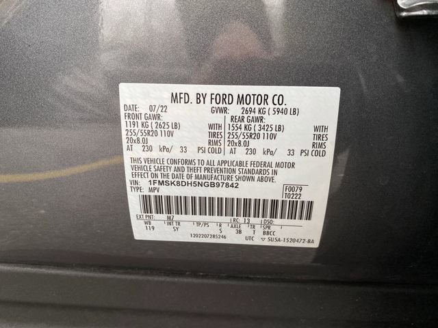 Used 2022 Ford Explorer XLT w/ Equipment Group 202A image 39