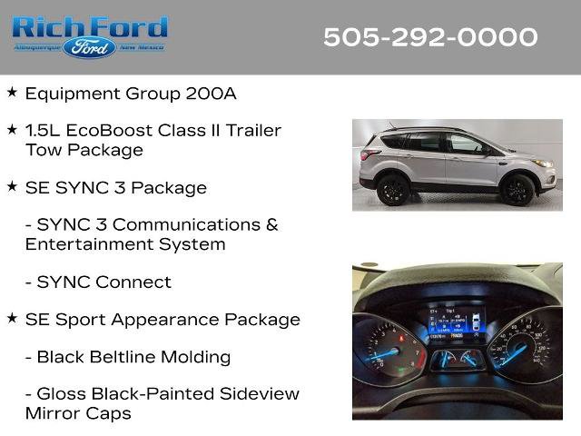 Certified 2018 Ford Escape SE w/ SE Sport Appearance Package image 11