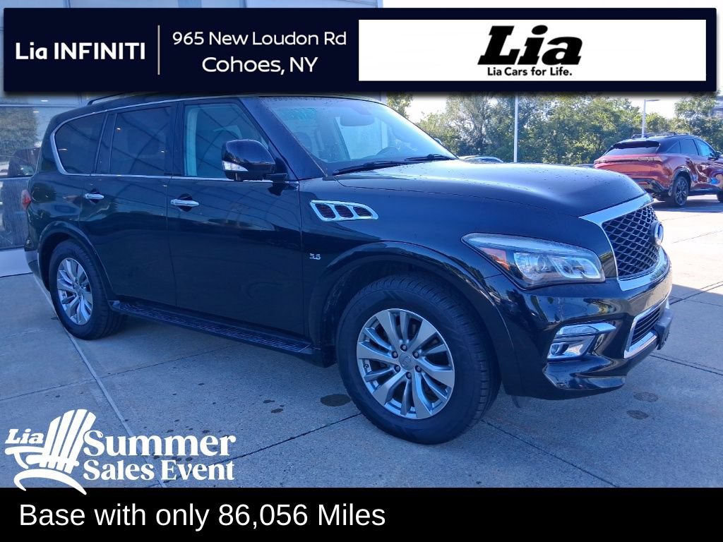 Used 2017 INFINITI QX80 4WD w/ Driver Assistance Package