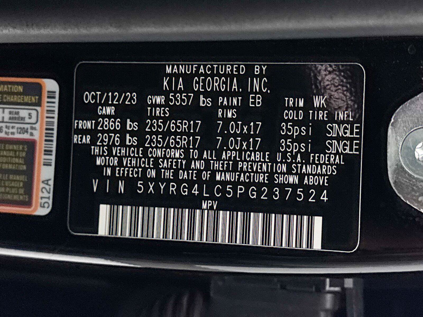 Used 2023 Kia Sorento LX FWD image 38