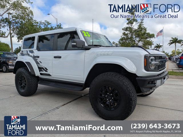 Certified 2025 Ford Bronco Raptor w/ Interior Carbon Fiber Pack