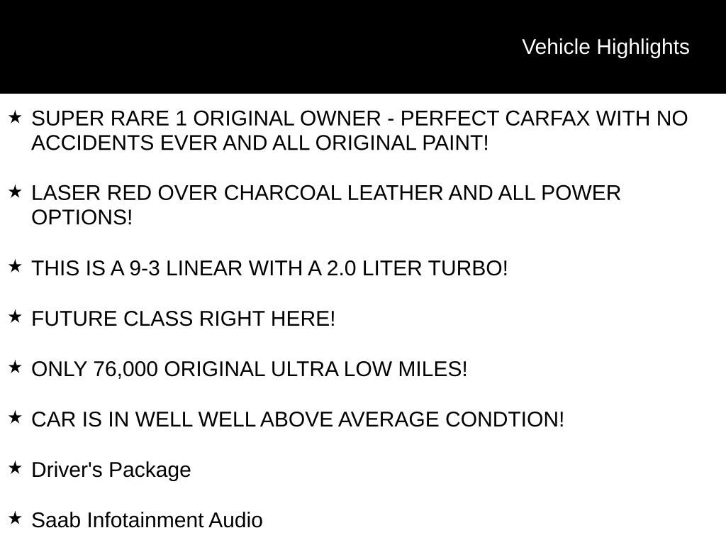 Used 2003 Saab 9-3 Linear image 5