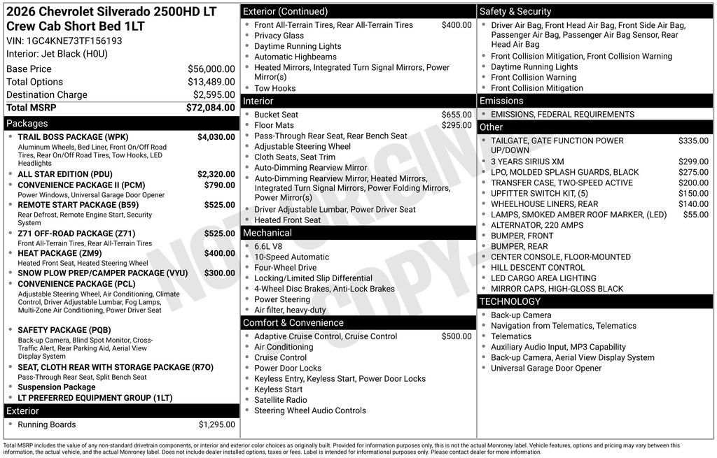 Used 2026 Chevrolet Silverado 2500 LT w/ Trail Boss Package image 26