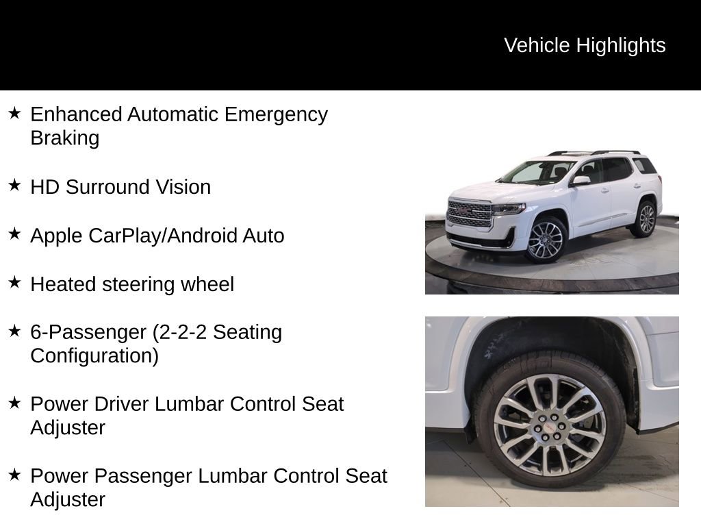 Used 2023 GMC Acadia Denali w/ Denali Ultimate Package image 38