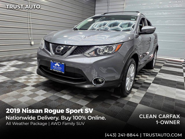 Used 2019 Nissan Rogue Sport SV w/ All-Weather Package AWD/4WD image 1