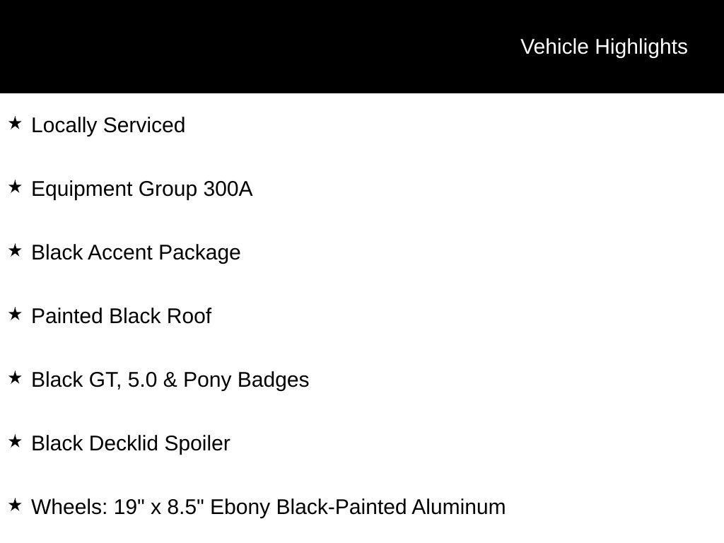 Used 2019 Ford Mustang GT w/ Black Accent Package RWD image 5