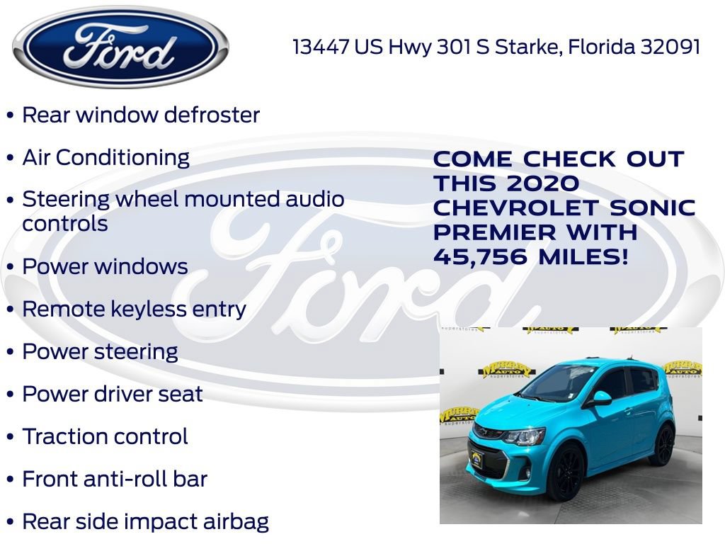 Used 2020 Chevrolet Sonic Premier FWD image 22