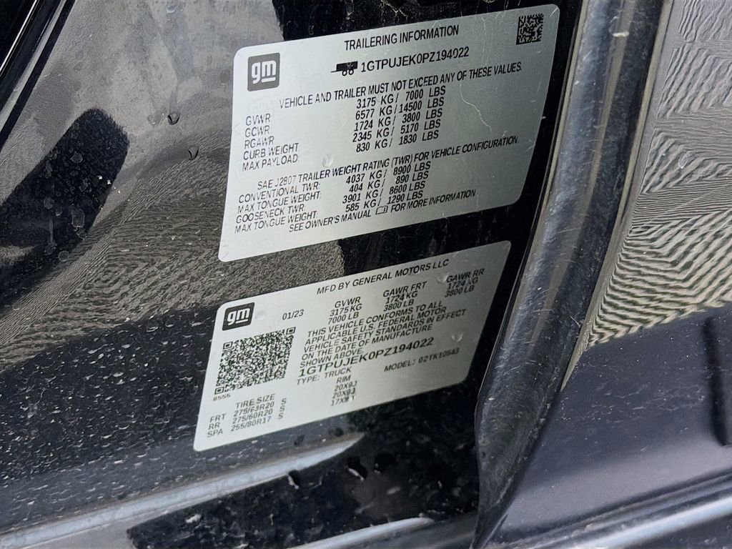 Used 2023 GMC Sierra 1500 Elevation image 34