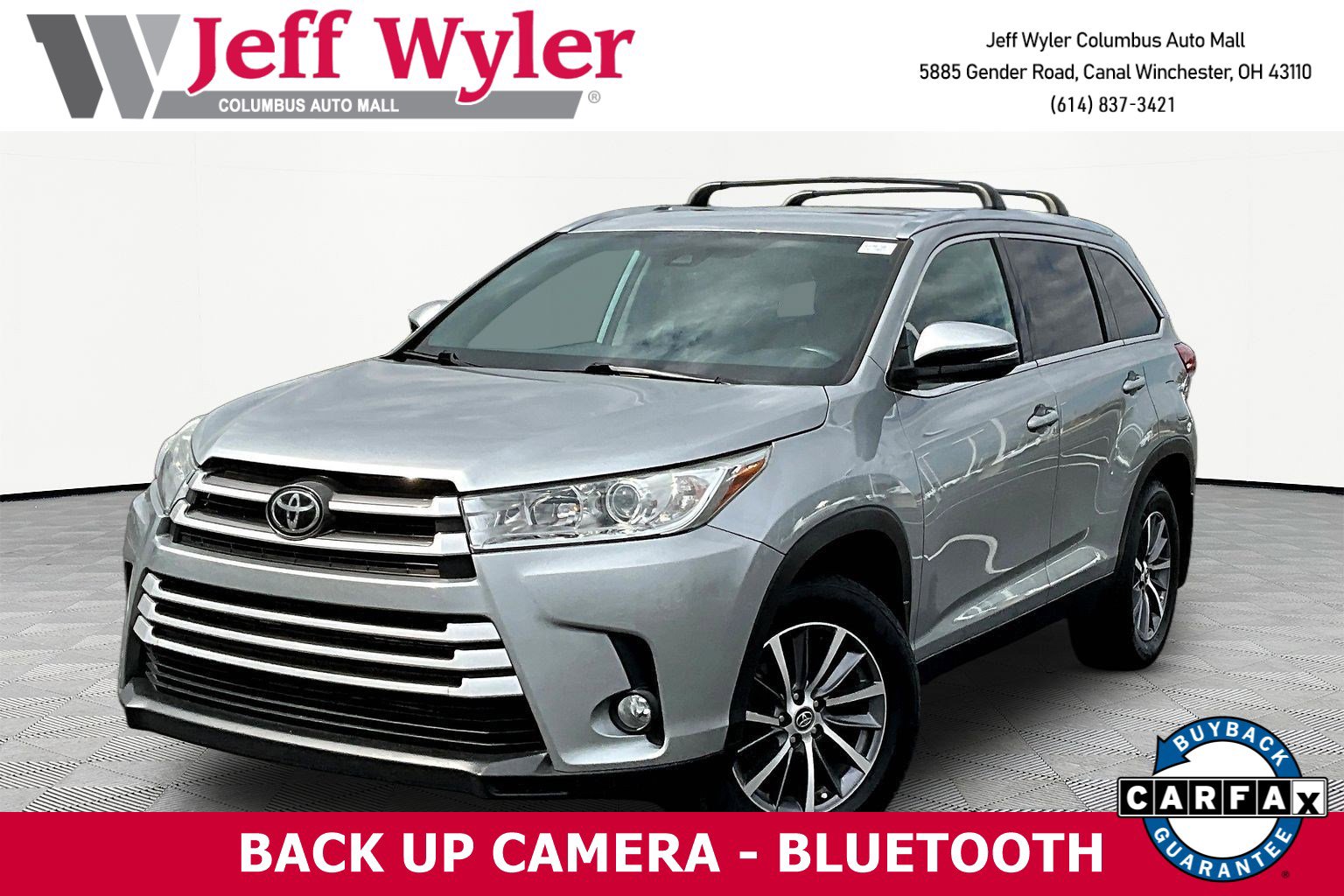 Used 2019 Toyota Highlander XLE image 1