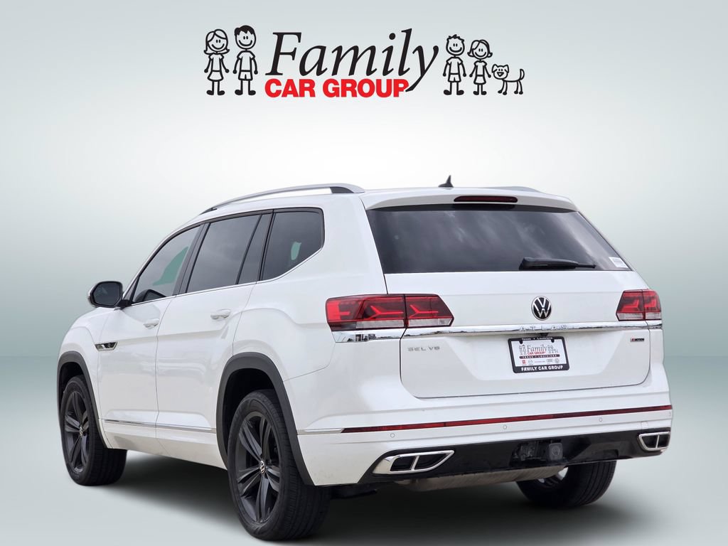Used 2022 Volkswagen Atlas SEL R-Line AWD/4WD image 3