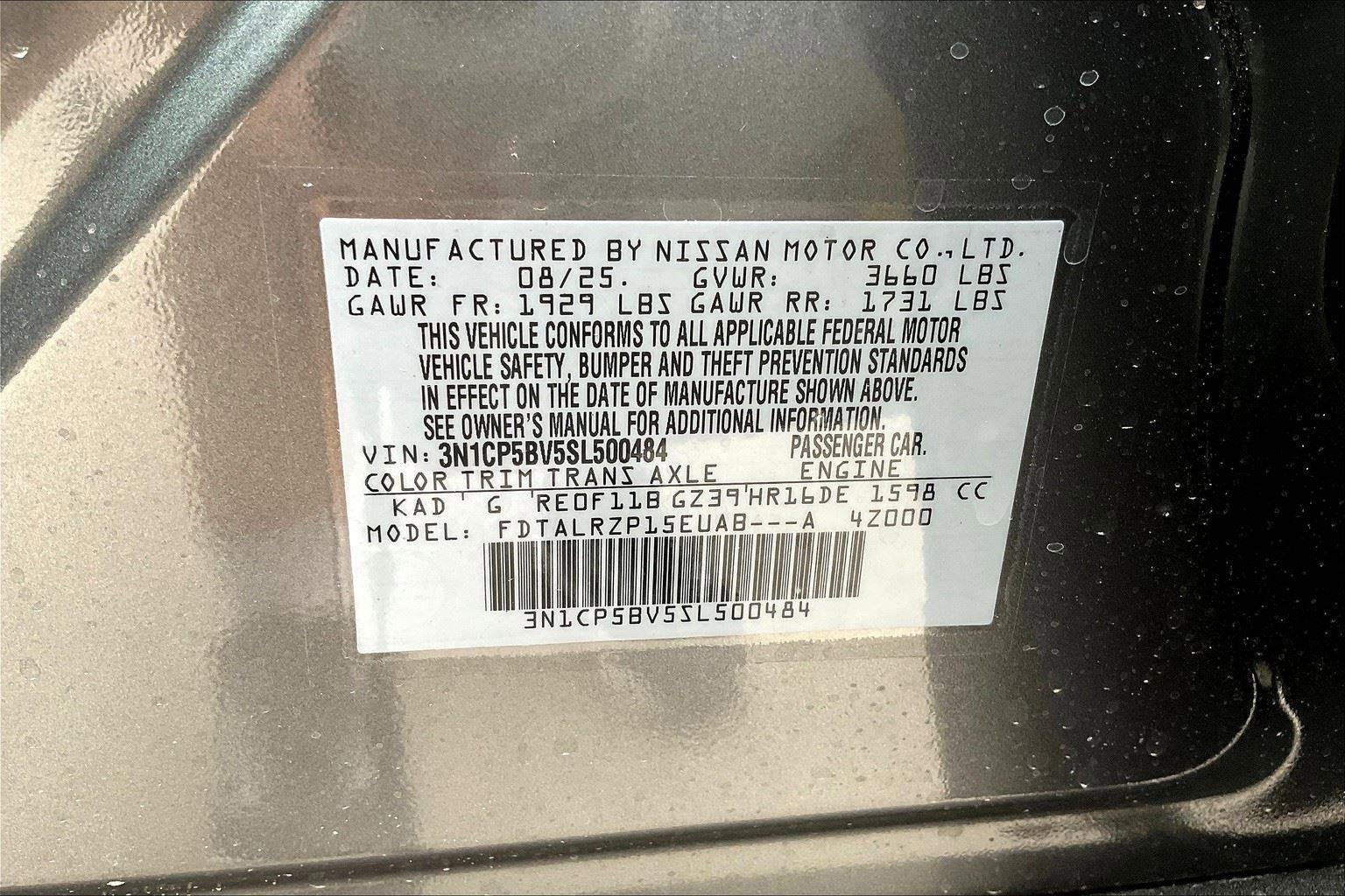 New 2025 Nissan Kicks Play S image 28