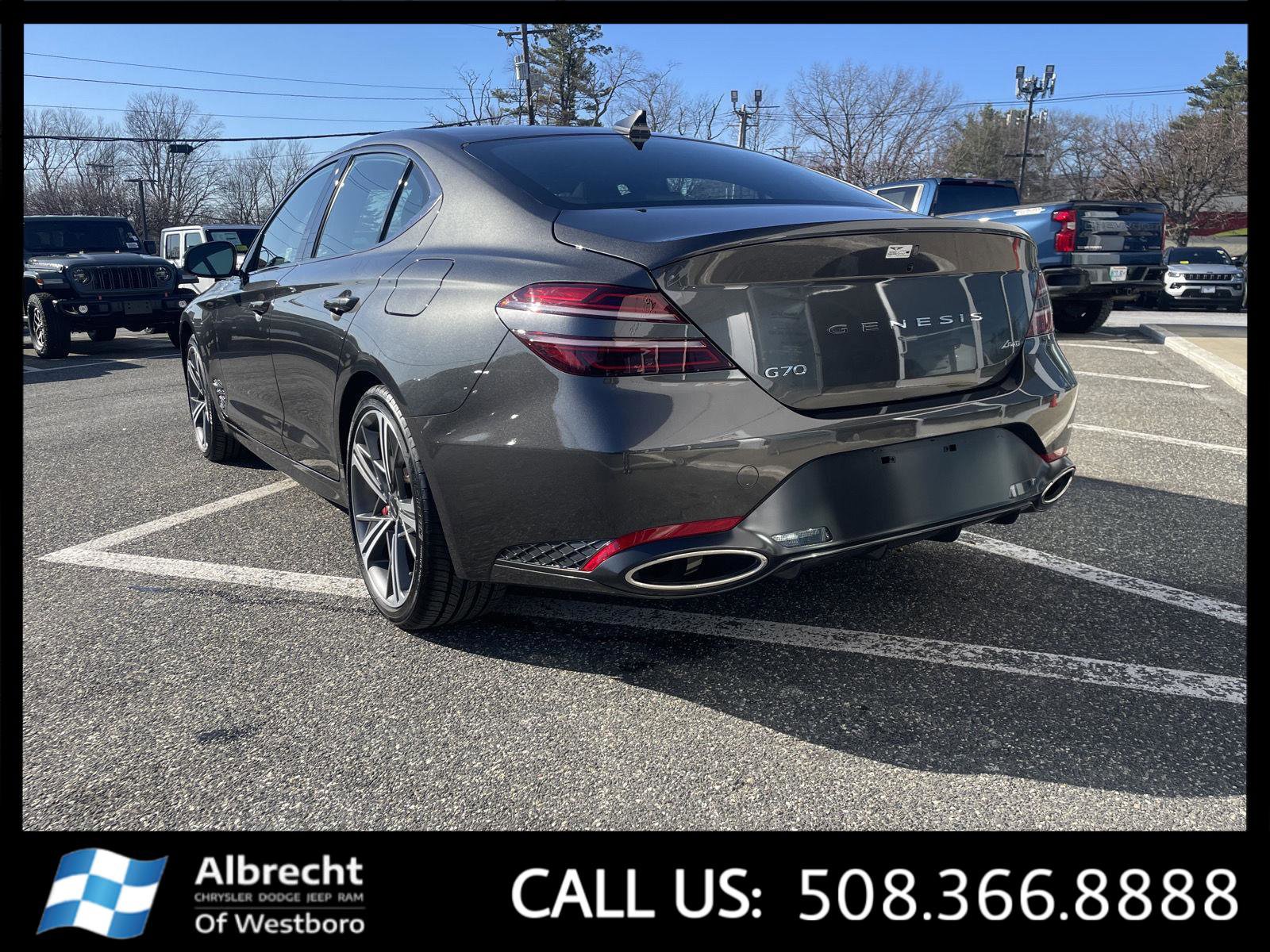 Used 2025 Genesis G70 2.5T w/ Sport Prestige Package image 3
