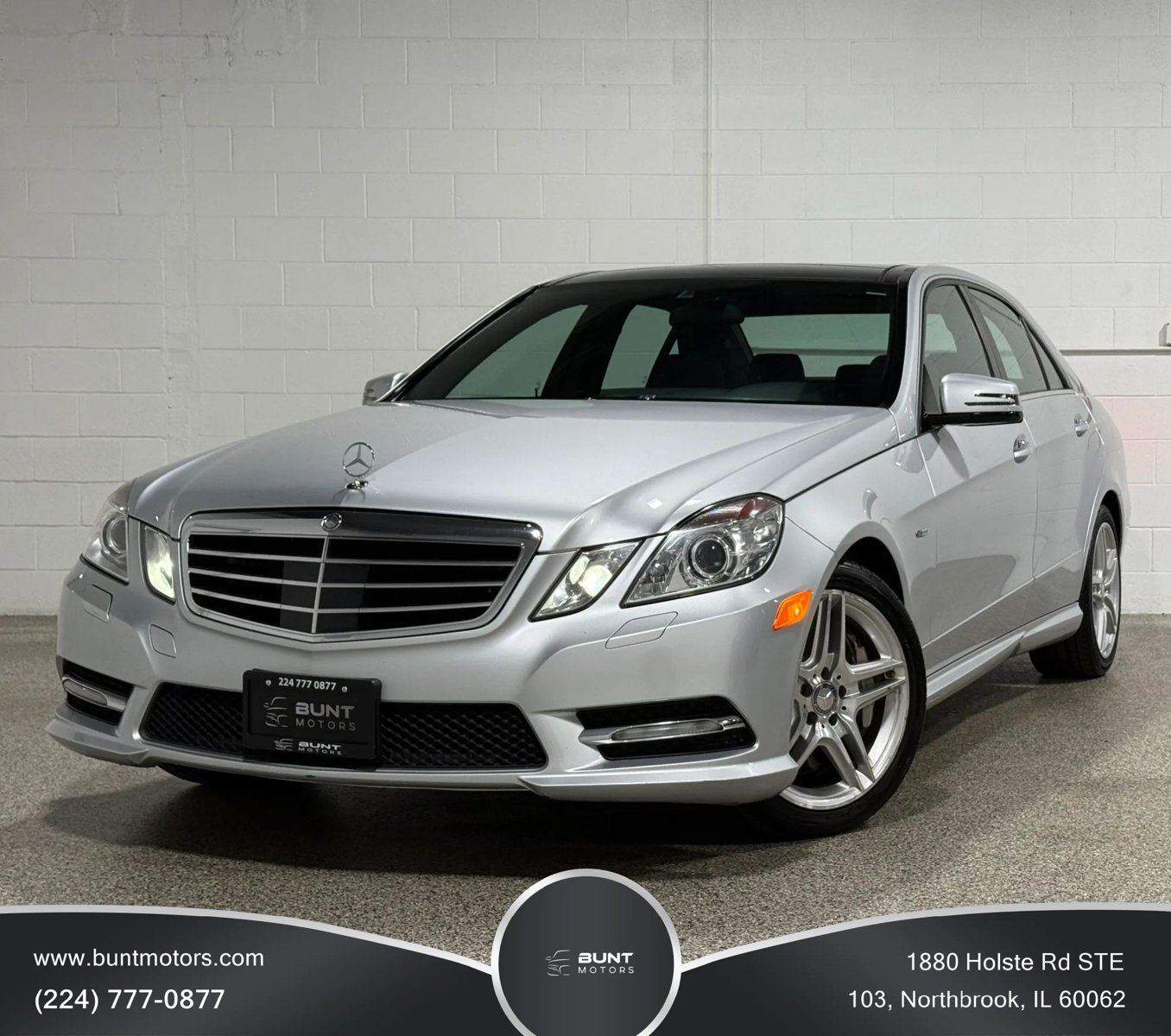 Used 2012 Mercedes-Benz E 550 4MATIC Sedan