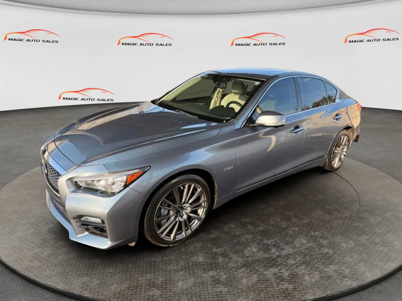 Used 2016 INFINITI Q50 Red Sport 400 AWD/4WD image 6