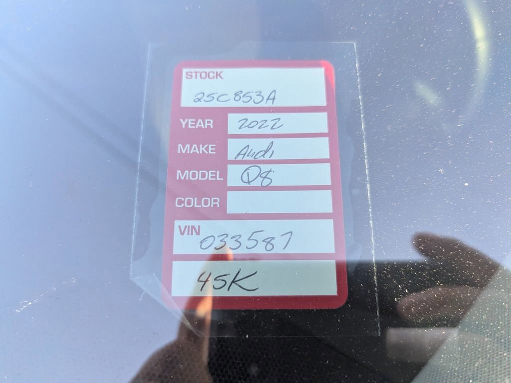 Used 2022 Audi Q8 Premium Plus w/ Premium Plus Package image 5