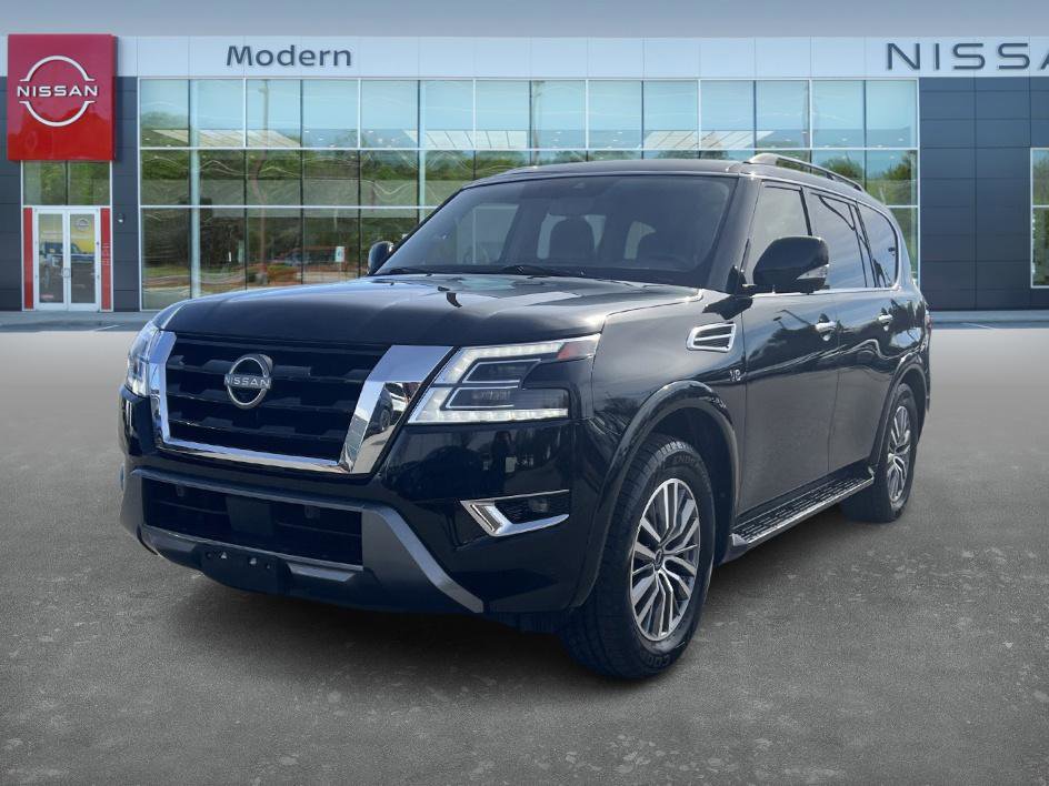 Used 2021 Nissan Armada SL w/ Captain's Chairs Package