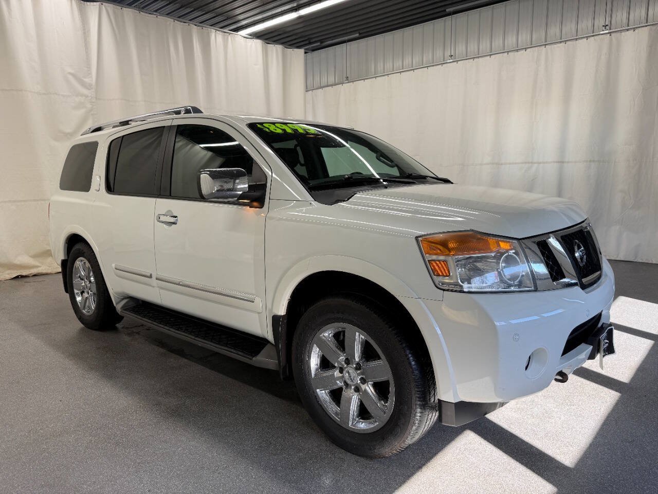 Used 2014 Nissan Armada Platinum w/ 2nd Row Captain Seat Package AWD/4WD image 3