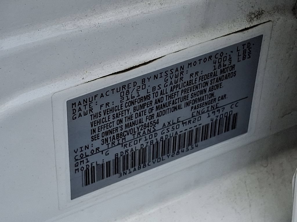 Used 2020 Nissan Sentra SV w/ Electronics Package FWD image 27