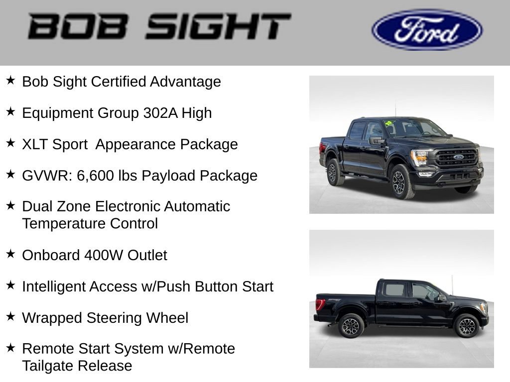 Used 2023 Ford F150 XLT w/ Equipment Group 302A High image 4