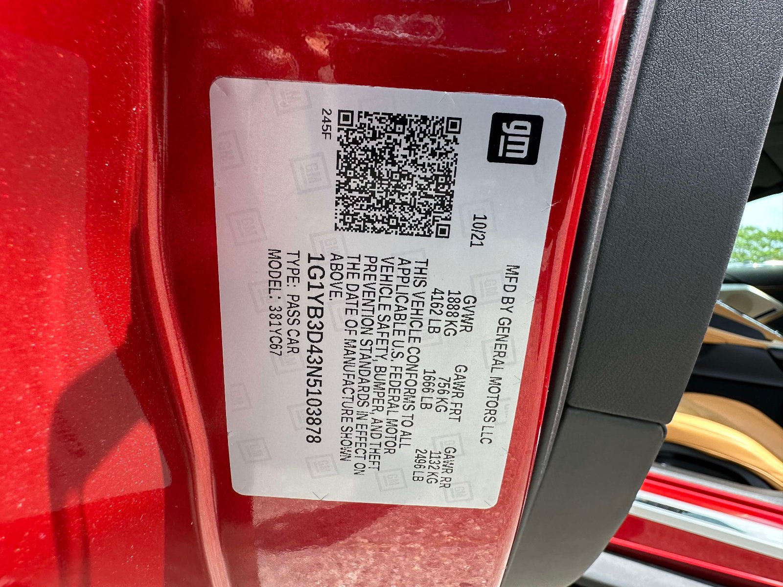Used 2022 Chevrolet Corvette Stingray Preferred Conv w/ Z51 Performance Package RWD image 32