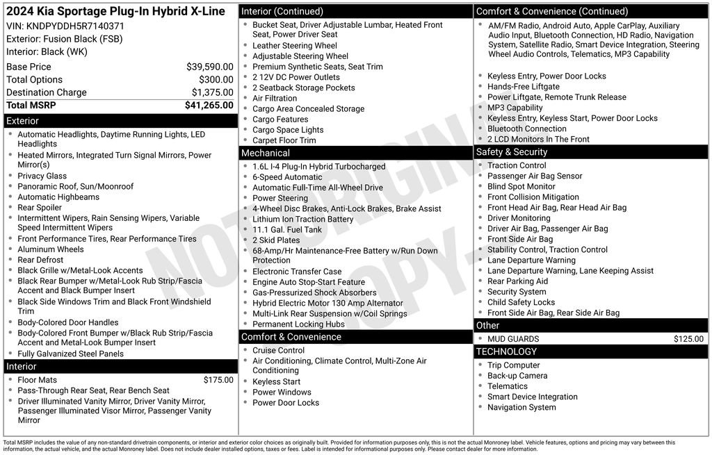 New 2024 Kia Sportage X-Line image 5