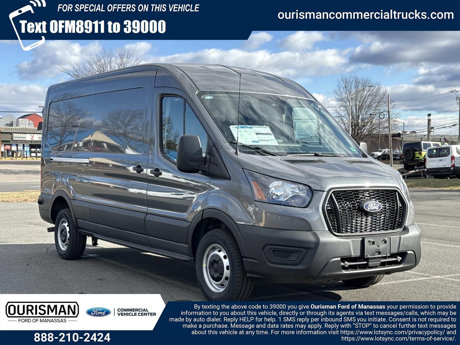 New 2026 Ford Transit 250 148 Medium Roof w/ Load Area Protection Package