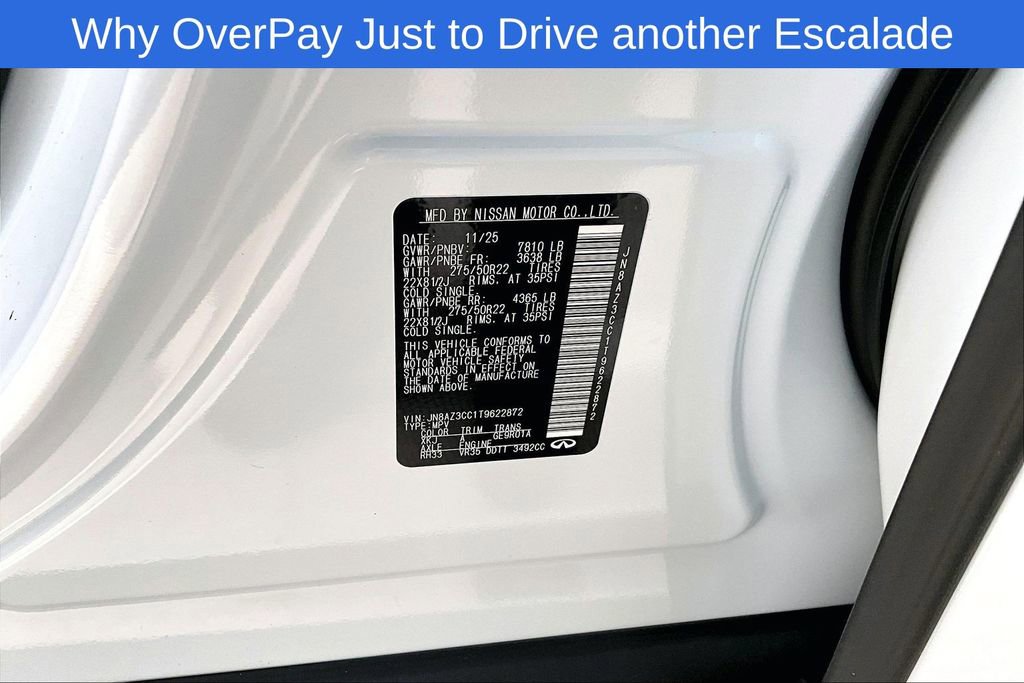 New 2026 INFINITI QX80 Autograph w/ Premium Cargo Package image 23