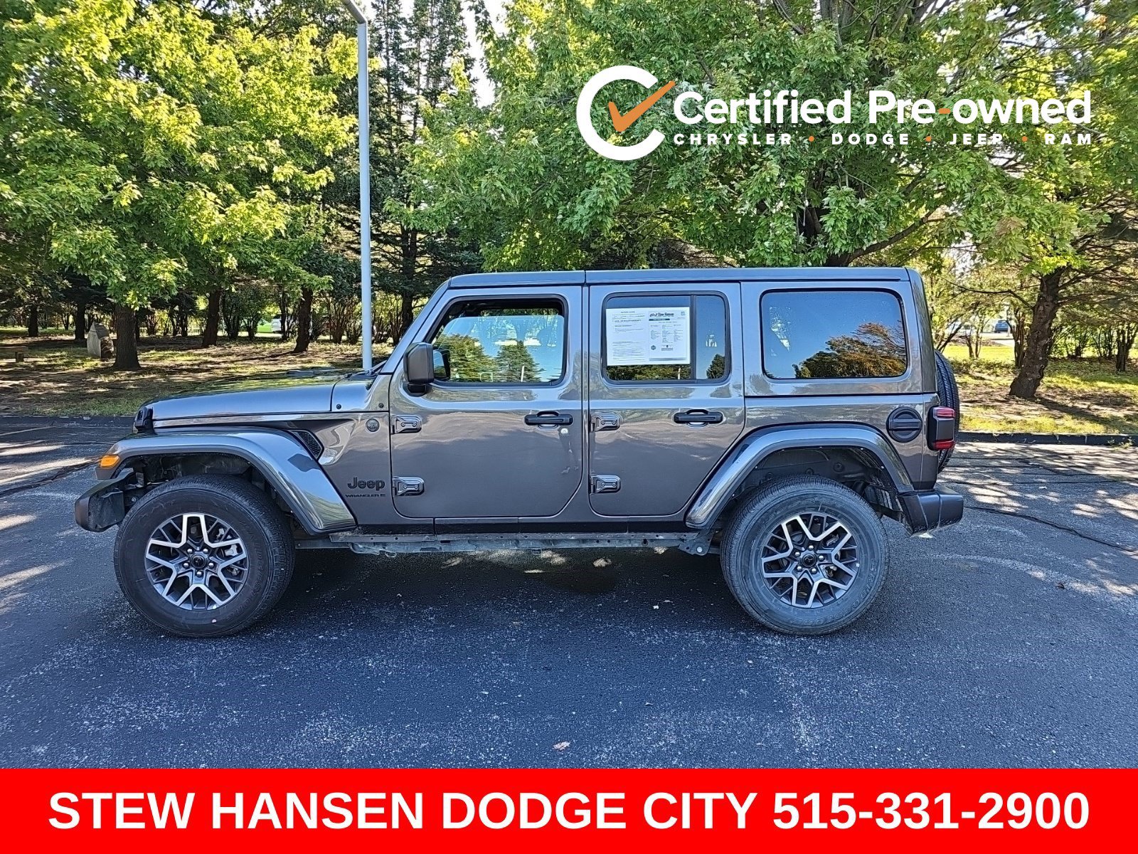 Used 2025 Jeep Wrangler Unlimited Sahara