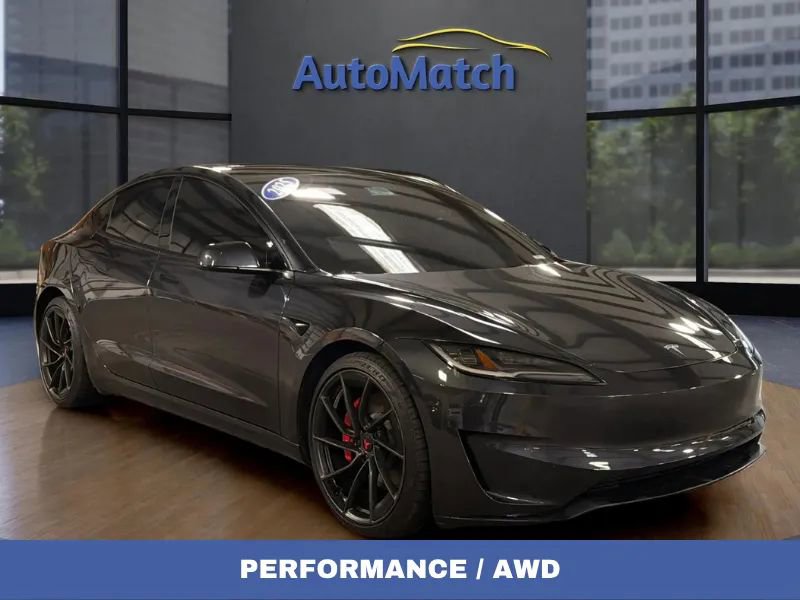 Used 2025 Tesla Model 3 Performance AWD/4WD image 1