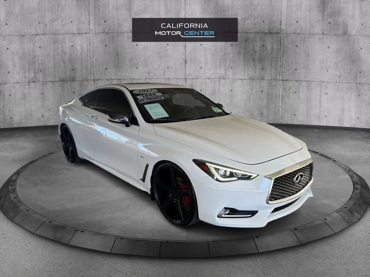 Used 2017 INFINITI Q60 3.0t w/ Premium Plus Package 3.0T RWD image 1