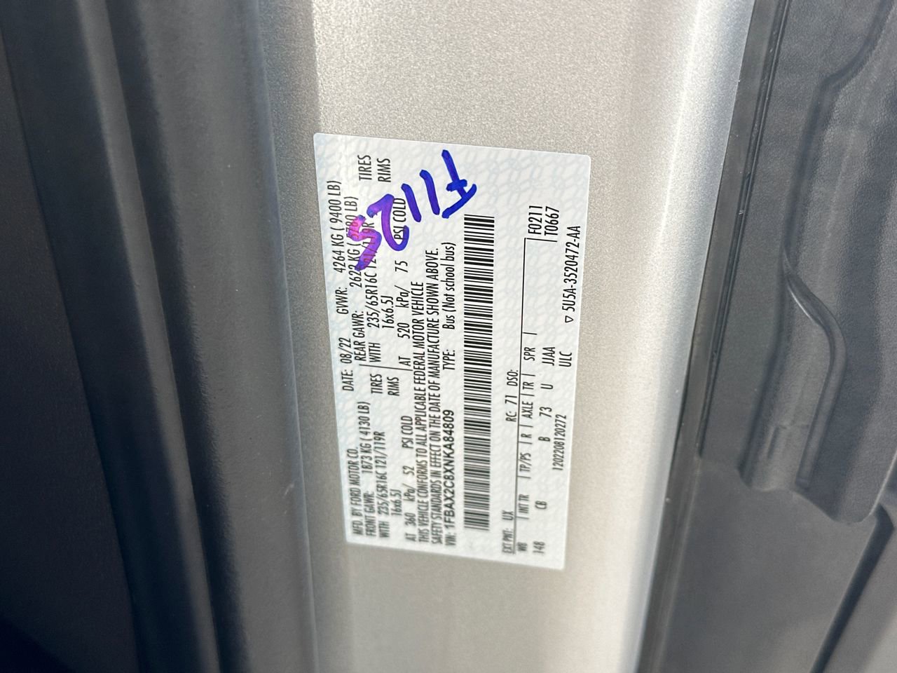 Used 2022 Ford Transit 350 XLT image 37