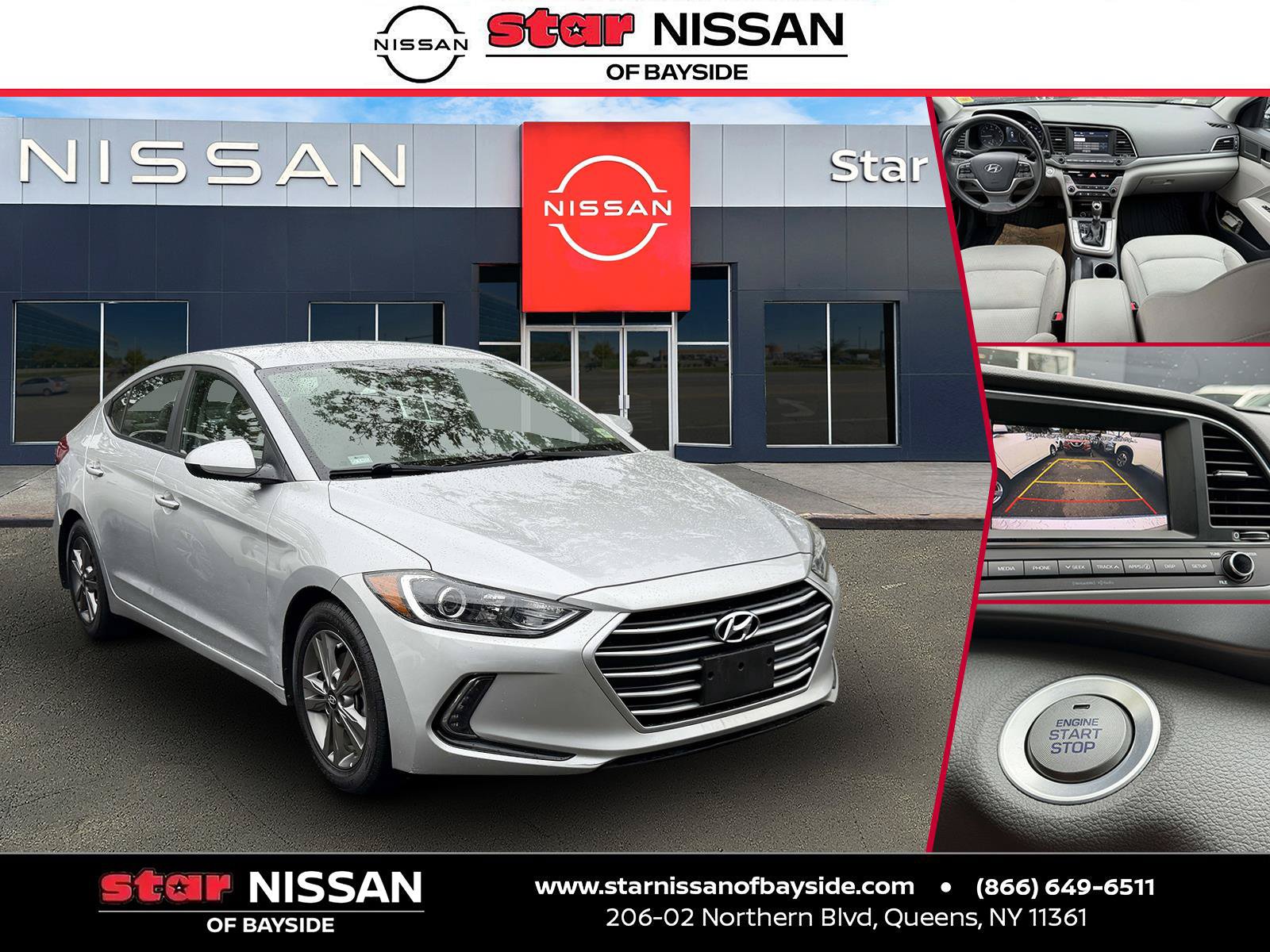 Used 2017 Hyundai Elantra SE w/ SE A/T Tech Package 03 FWD image 1