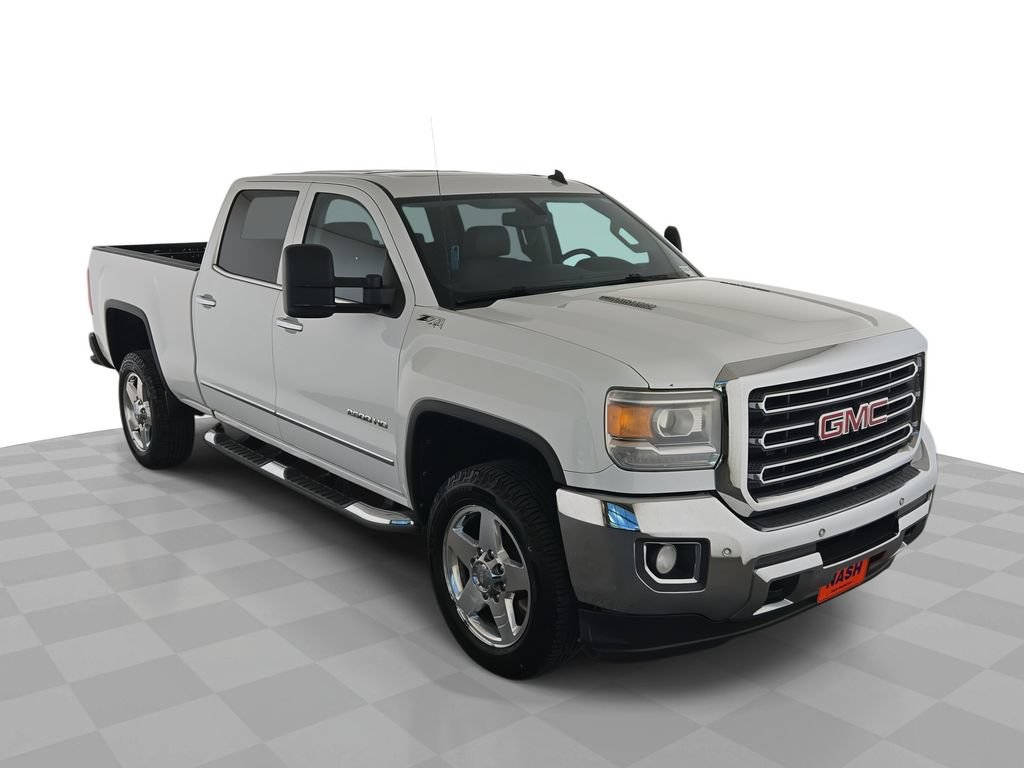 Used 2015 GMC Sierra 2500 SLT w/ Duramax Plus Package AWD/4WD video 1