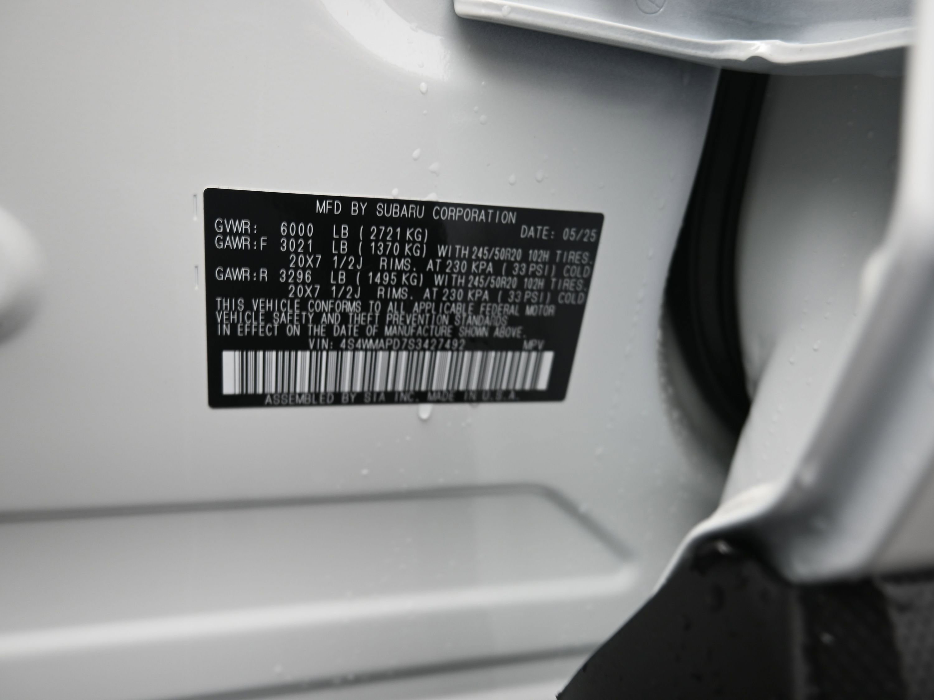 Certified 2025 Subaru Ascent Limited image 10