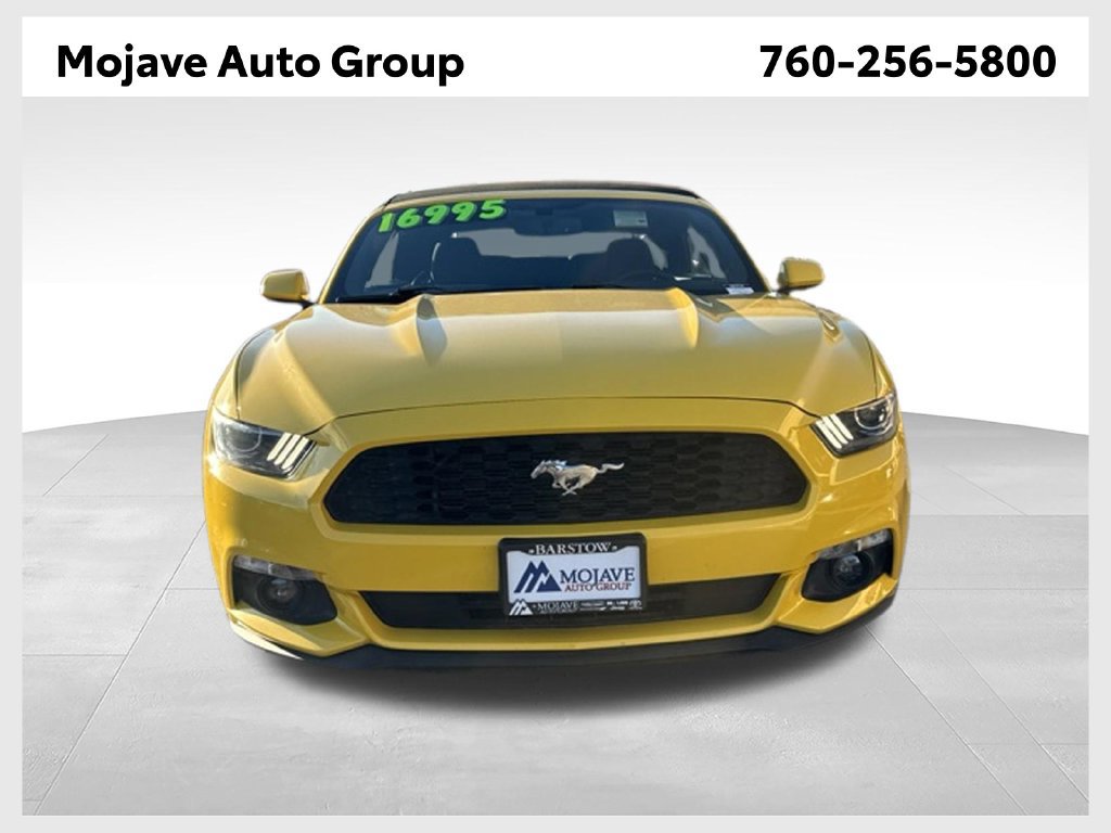Used 2015 Ford Mustang Convertible w/ Equipment Group 051A RWD image 1