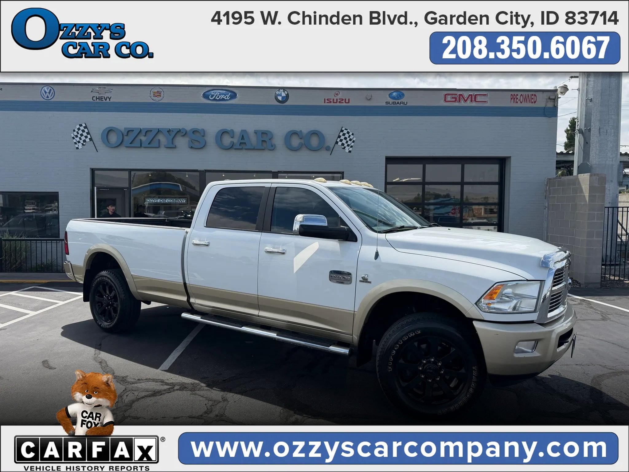 Used 2012 RAM 2500 Longhorn w/ Protection Group