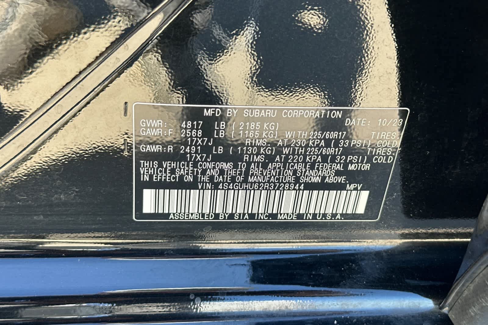 Certified 2024 Subaru Crosstrek 2.5i Wilderness AWD/4WD image 28