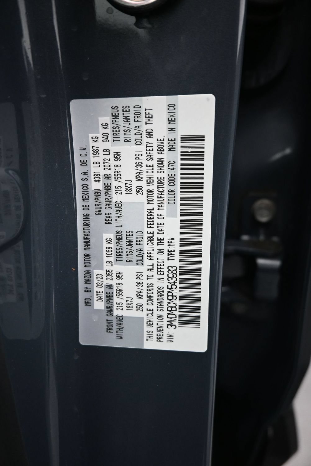 Used 2023 MAZDA CX-30 AWD 2.5 S w/ Preferred Package image 24