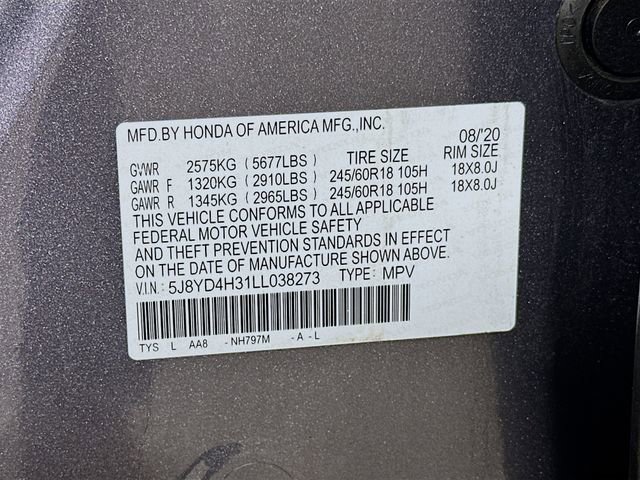 Used 2020 Acura MDX SH-AWD image 34