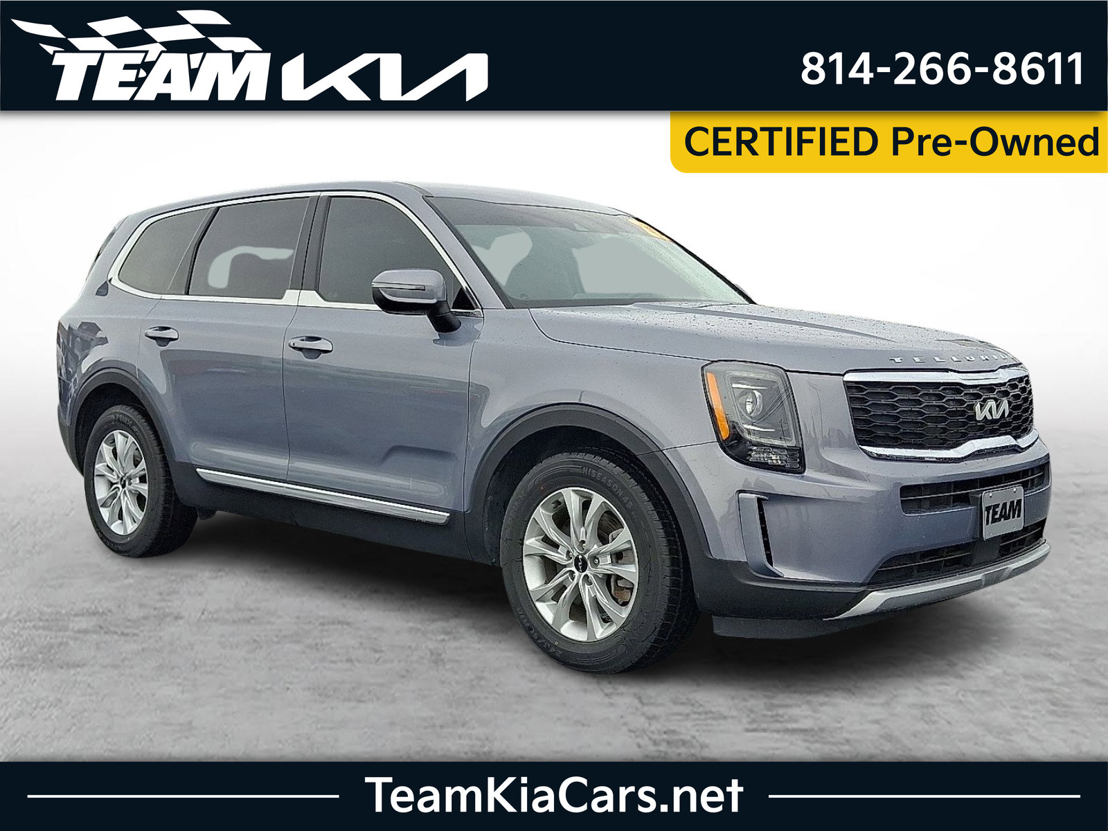 Certified 2022 Kia Telluride LX