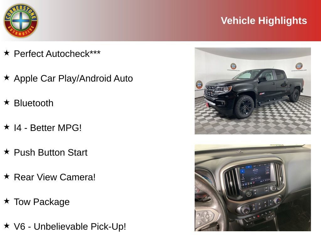 Used 2022 Chevrolet Colorado Z71 w/ Z71 Midnight Edition image 2