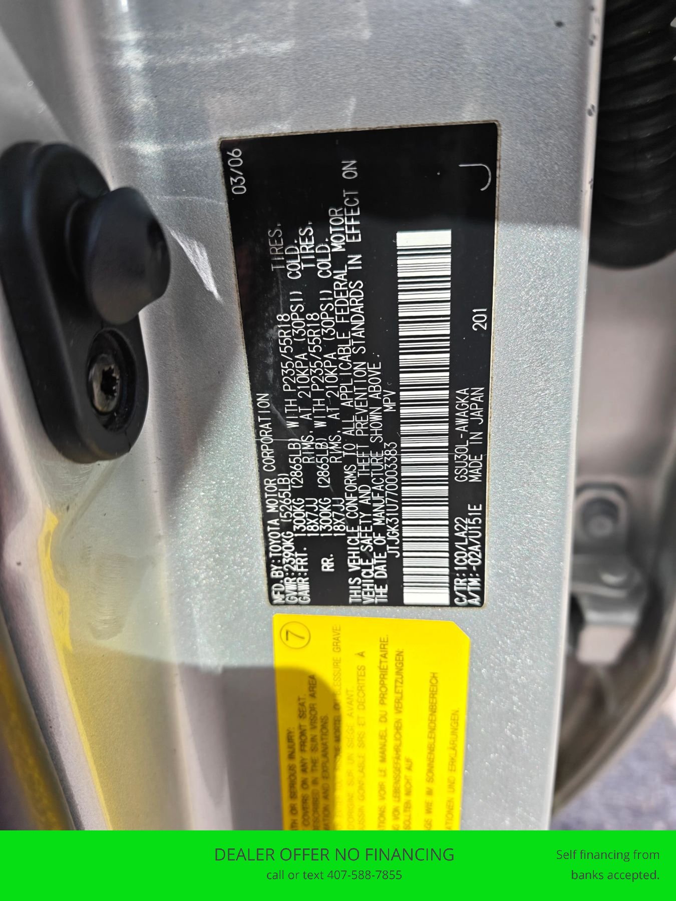 Used 2007 Lexus RX 350 2WD image 25