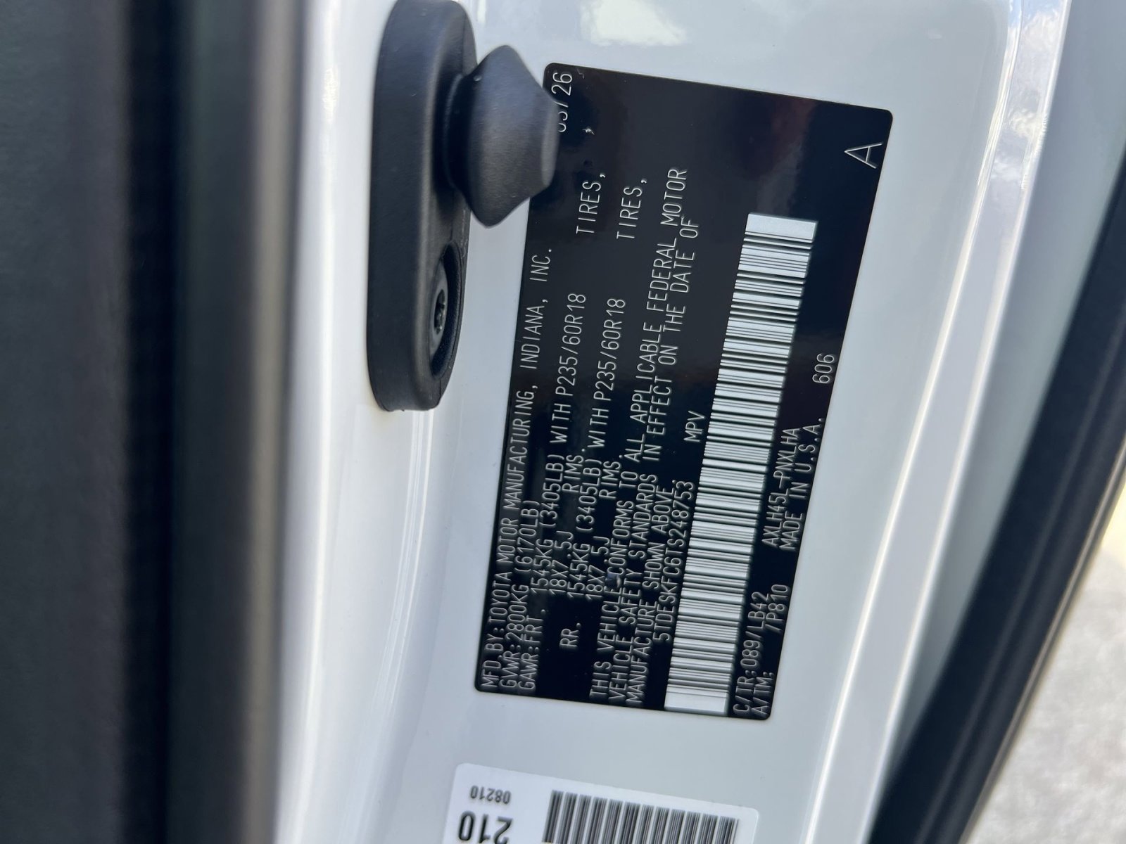 New 2026 Toyota Sienna Platinum image 23