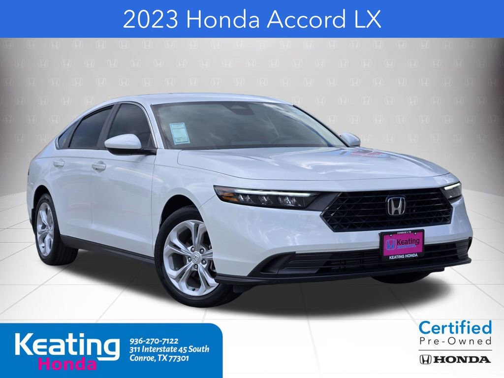 Certified 2023 Honda Accord LX
